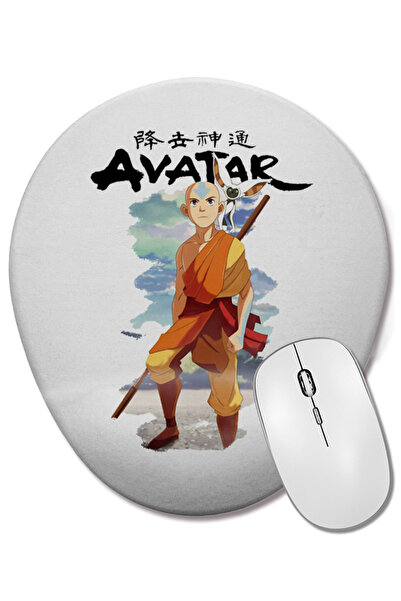 BASKI DÜNYASI Mouse Pad oval cu suport pentru încheietura mâinii Avatar The L...