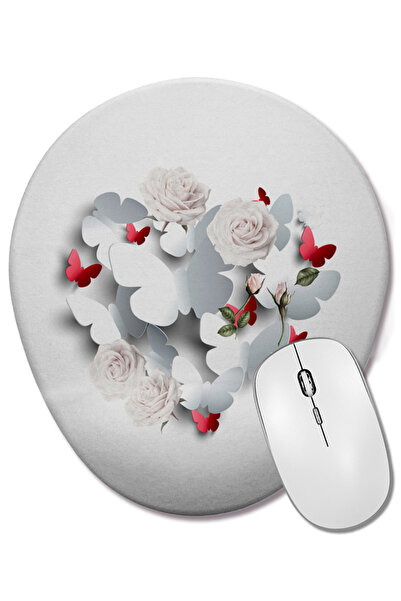 BASKI DÜNYASI Δώρο για την Ημέρα του Αγίου Βαλεντίνου 091 Οβάλ ποντίκι με υπο...