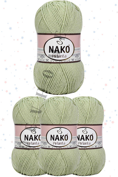 devhome Nako Pırlanta Ръчно плетена прежда Amigurumi прежда 4 броя смесени цв...