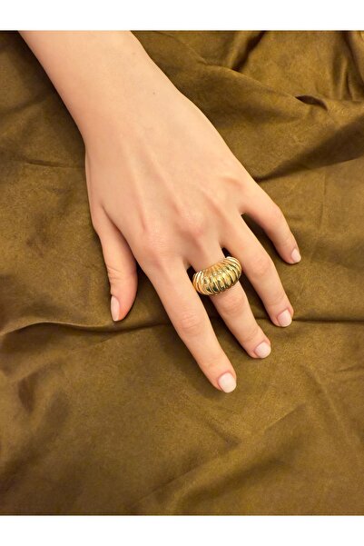 FİLİA Özel kaplama altın rengi yüzük