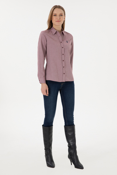 U.S. Polo Assn. Női Claret Red, hosszú ujjú alaping 50297002-VR014