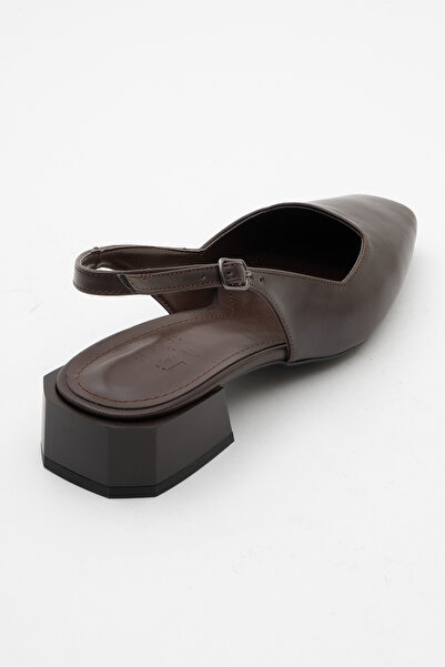 LuviShoes حذاء نسائي بكعب عالٍ من STATE Brown Skin