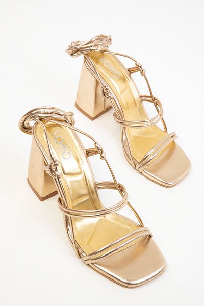 SOHO Gold Damen Klassische Schuhe mit Absatz 20363