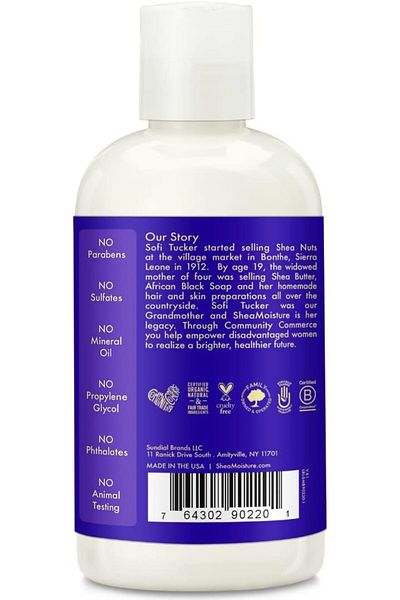 Shea Moisture Marshmallow Root and Blueberries Kids 2-In-1 Shampoo and Conditioner for Kids 8 oz