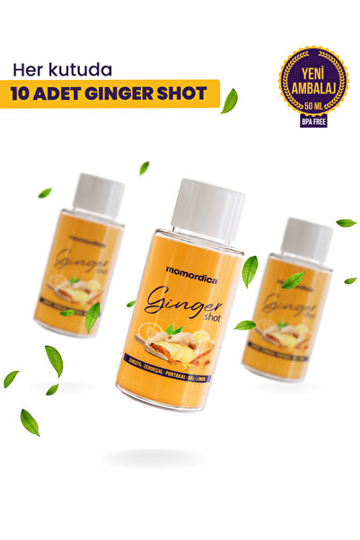 MOMORDİCA Ginger Shot - 10 Adet
