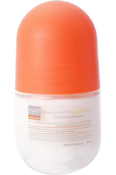 PURE BEAUTY Pure Beauty Soft Touch Roll-On Whitening Antiperspirant Q10 Serum