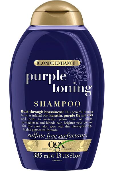 OGX OGX Sulfate Free Blonde Enhance Purple Shampoo, 385ml
