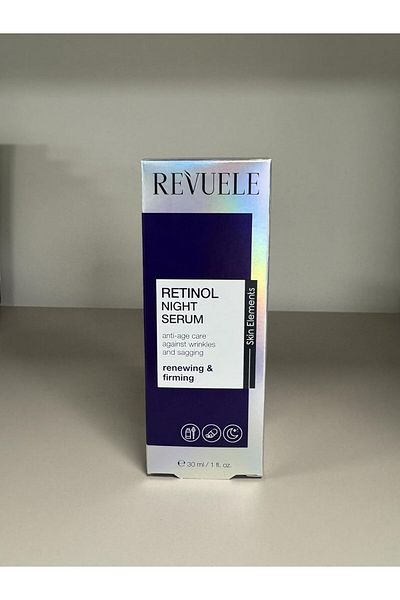 Revuele Retinol Serum - Anti Ageing Serum for Face, Anti Ageing Serum - Anti Wrinkle & Hydrating Nig