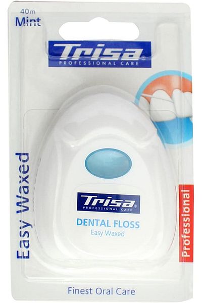 Trisa DENTAL FLOSS EASY WAXED MINT 40M(2608)