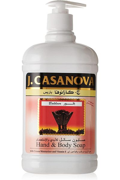 Casanova صابون اليدين والجسم - بخور، 500 مل