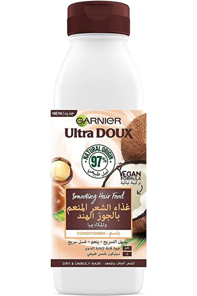 Garnier جارنير الترادوكس بلسم 350مل غذاء الشعر المنعم بجوز الهند والمكاديميا