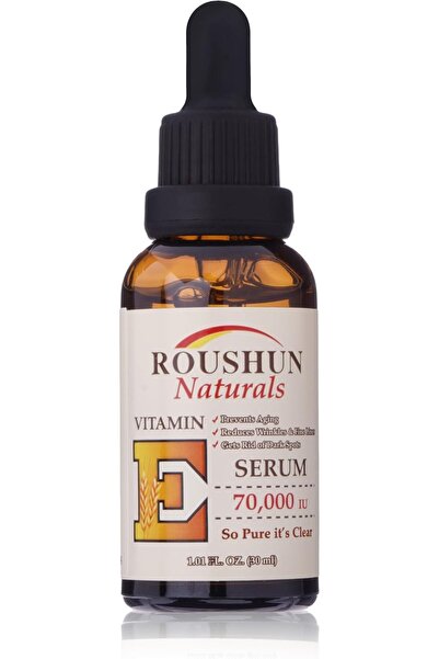 RousHun سيروم فيتامين E الطبيعي للوجه والرقبة 30 مل