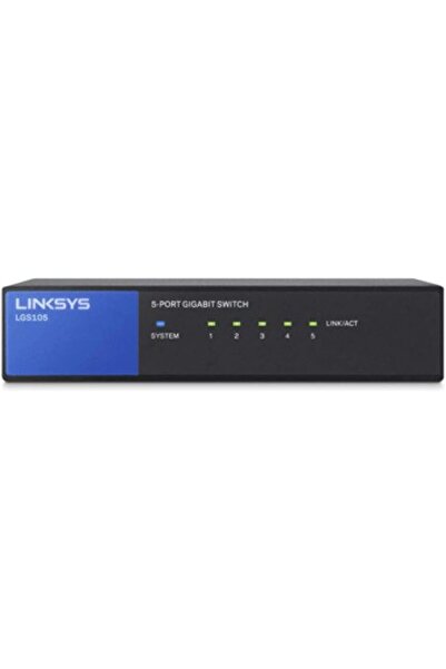 Linksys LGS105-UK - محول جيجابت لسطح المكتب بخمسة منافذ
