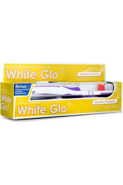 White Glo Whitening Toothpaste Smokers Formula, 100 ml