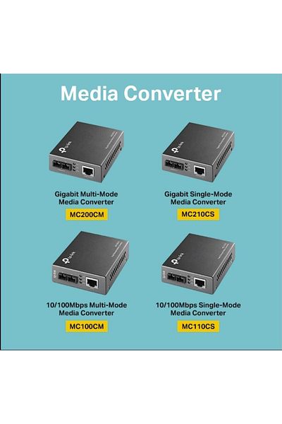 TP-LINK Fast Ethernet SFP to RJ45 Fiber Media Converter | Fiber to Ethernet Converter | 10/100Mbps R