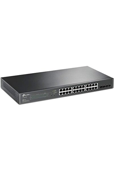 TP-LINK TL-SG2428P JetStream 28-Port Gigabit Smart Switch مع 24-Port PoE+، 4 ...