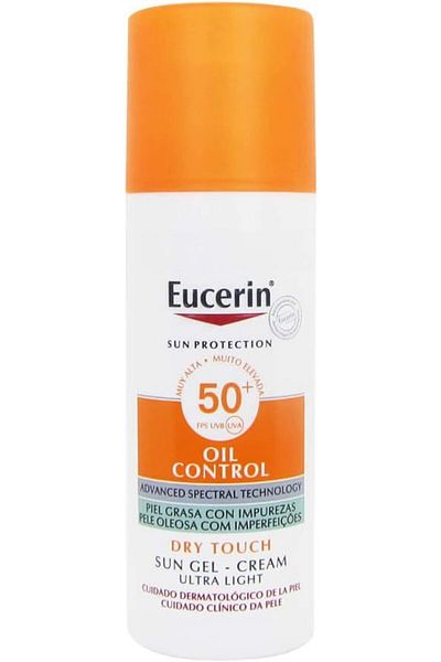 Eucerin sun face oil control gel-cream spf50 50ml