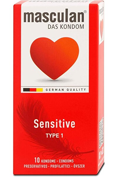 Masculan واقي ذكري حساس - 10 قطع