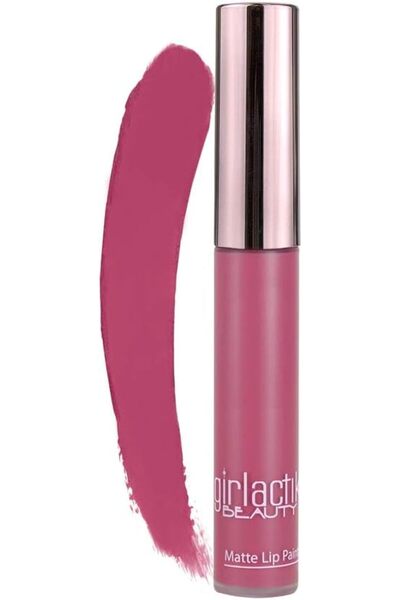 Girlactik أحمر شفاه سائل. أحمر شفاه سائل كريمي ومطفي يدوم طوال اليوم. مرطب ومغذي.