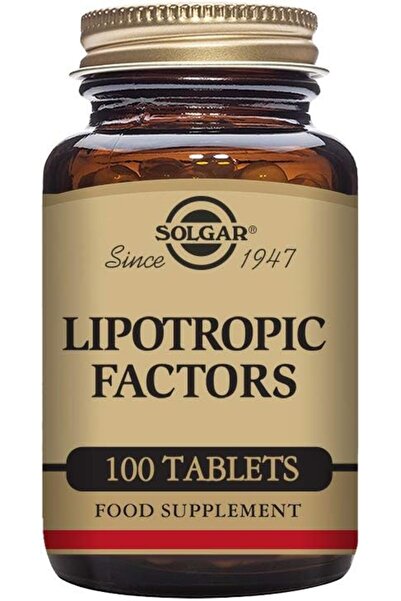 Solgar سولجار، عوامل ليبوتروبيك، 100 قرص