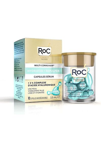 Roc RoC Multi Correxion Hydrate + Plump 10 Capsules