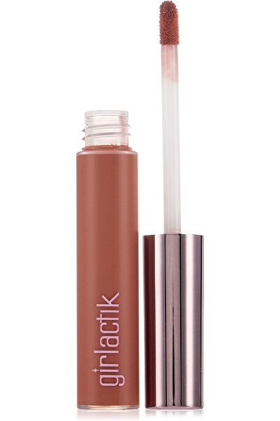Girlactik الولايات المتحدة الأمريكية. أحمر شفاه سائل غير لامع بلون بني فاتح. ...