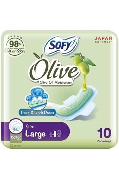 sofy سوفي حفائض نسائية زيتون 12حبة
