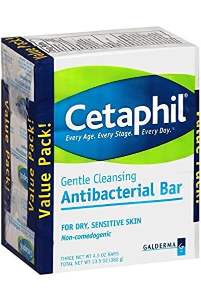 Cetaphil Antibacterial Cleansing Bar - 4.5 oz - 3 pk