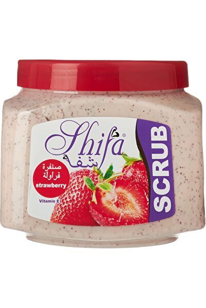 Shifa مقشر الفراولة وفيتامين E، 500 مل