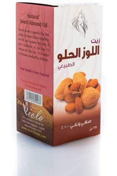 Viola زيت اللوز الحلو الطبيعي 125 مل
