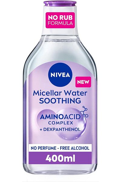 NIVEA Micellar Water Makeup Remover, All Skin Types, 400ml