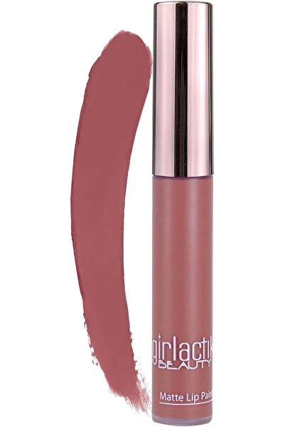 Girlactik الولايات المتحدة الأمريكية. أحمر شفاه سائل غير لامع بلون وردي غامق....