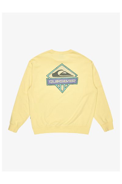Quiksilver Herren-Sweatshirt mit Rundhalsausschnitt – Global Heat Collection, Fabric