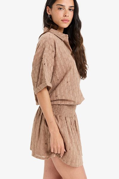 Roxy Portobella Flower Eyelet - Erjwk03180-Tec5 Skirt