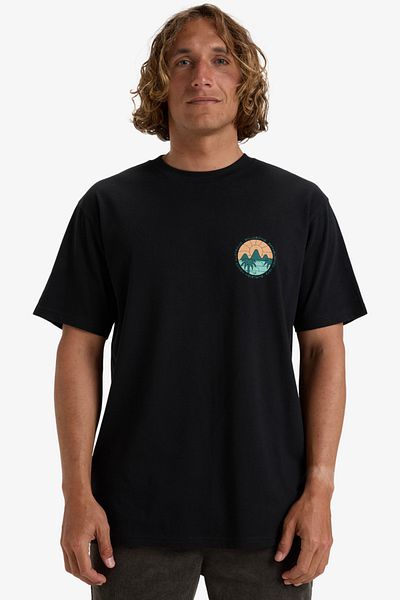 BİLLABONG Ärmelloses Denim-Plissee-T-Shirt – 160 g/m2, normale Passform