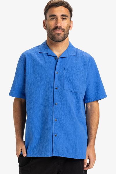 Quiksilver Pánská košile s krátkým rukávem – kolekce Lifestyle, látka: