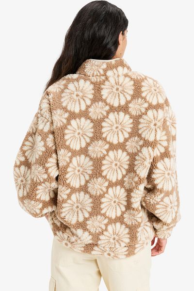 Roxy PORTOBELLA TROPICAL TILE POLAR ERJPF03198-CZU4 Sweatshirt