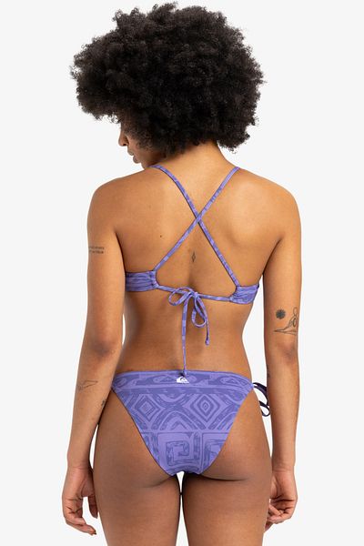 Quiksilver DUSTED PERI GLOBAL HEAT 64X64 EQWX 303133 -PMG6 Bikini Top