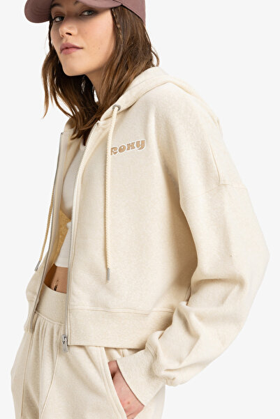 Roxy Dámská mikina Polyester Algodon Viskóza Blend Heat Full Zip