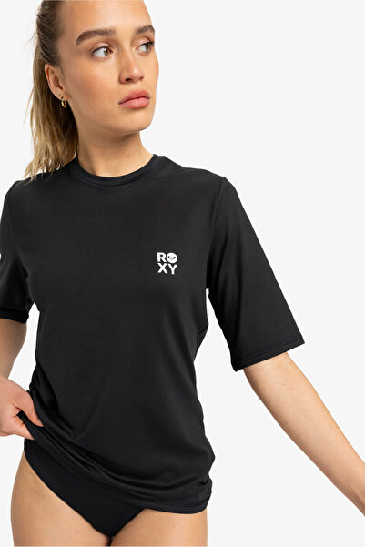 Roxy Tricou cu mânecă scurtă cu croială lungă pentru surf - Seria Women's Core Basics