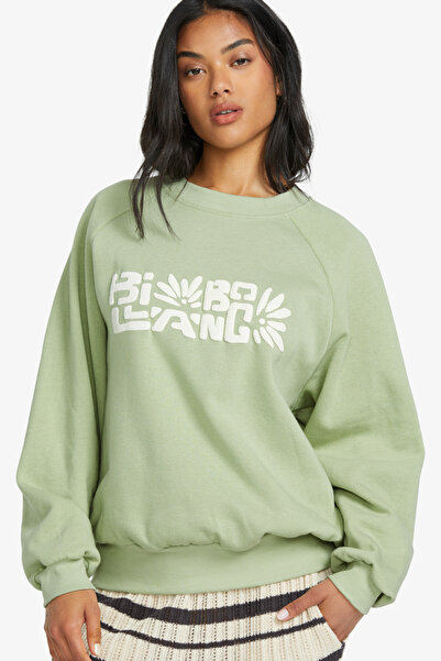 BİLLABONG Φούτερ Tropical High Collection Pullover - Γυναικείο 55 ύφασμα