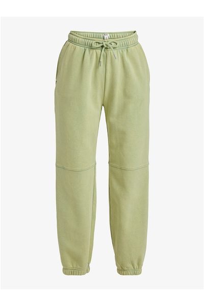 Roxy Hose mit elastischem Bund für Damen – Baumwoll-Polyester-Mischung, gebürsteter Stoff