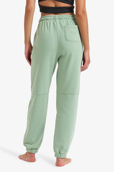 Roxy Hose mit elastischem Bund für Damen – Baumwoll-Polyester-Mischung, gebürsteter Stoff