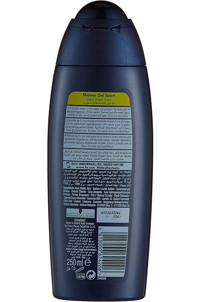 Fa Shower Gel Active Sport, 250 Ml
