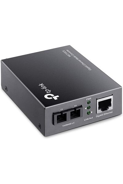 TP-LINK - MC210CS Gigabit Single-Mode Media Converter