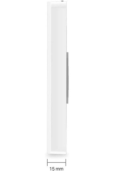 TP-LINK AX1800 Dual Band Gigabit Wall Plate Wi-Fi 6 Access Point, Power over Ethernet (802.3 af/at),