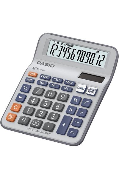 Casio Casio Mc 12M 12 Digit Desktop Calculator