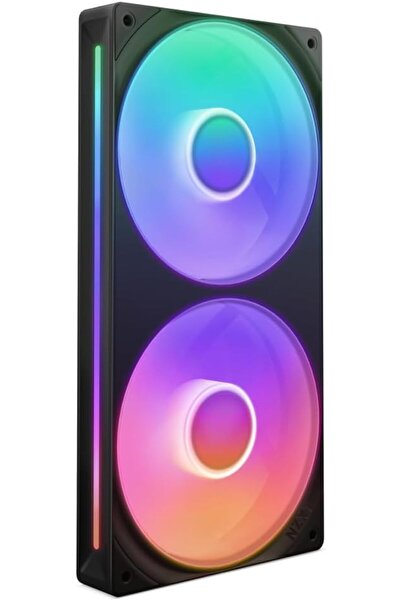 Nzxt F240 RGB Core - وحدة مروحة ذات إطار واحد مقاس 240 مم مع مروحتين RGB مقاس...