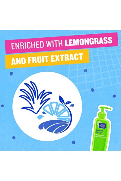 Clean & Clear Daily Face Wash, Morning Energy, Shine Control, 150ml