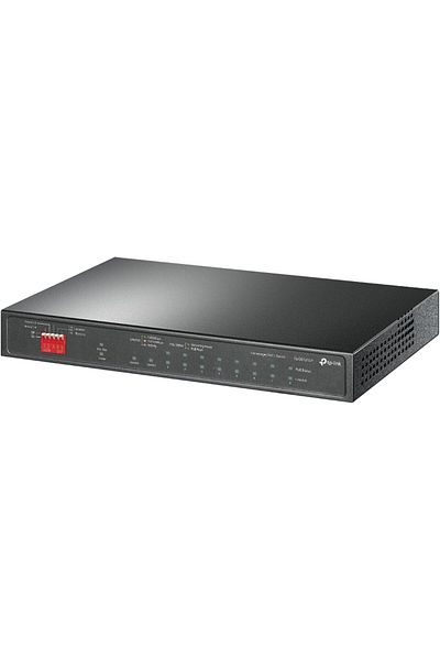 TP-LINK TL-SG1210P 10-Port Gigabit Desktop Switch with 8 Port PoE+ Ethernet Switch ( 30W/PoE port &